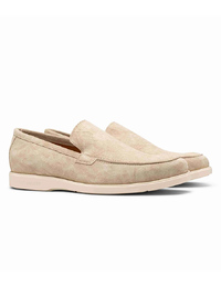 Urbino loafer in beige suede