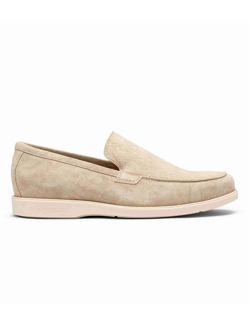 Urbino loafer in beige suede