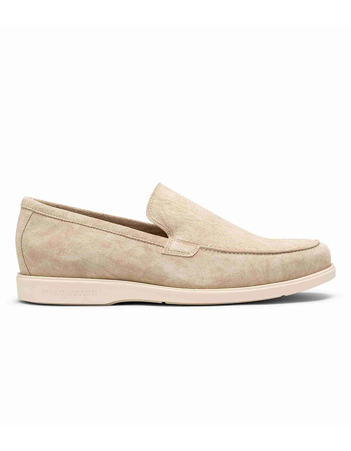 Urbino loafer in beige suede