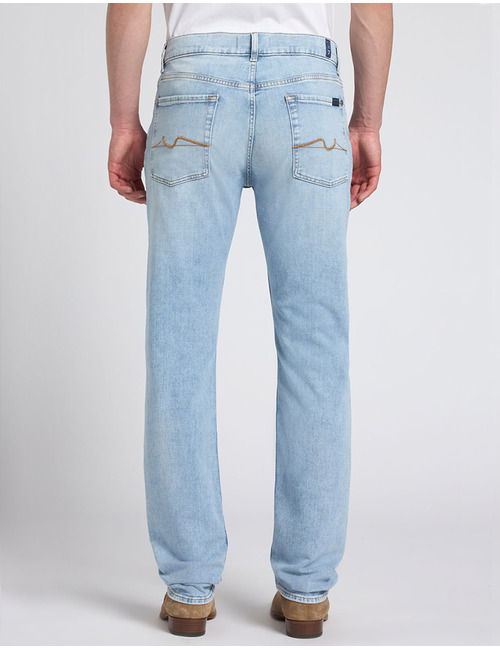 7 For All Mankind regular fit jeans blauw