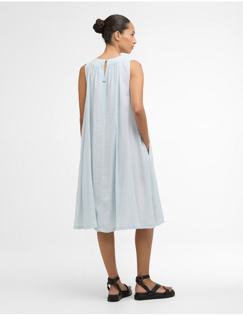 Salthill dress in mineral blue
