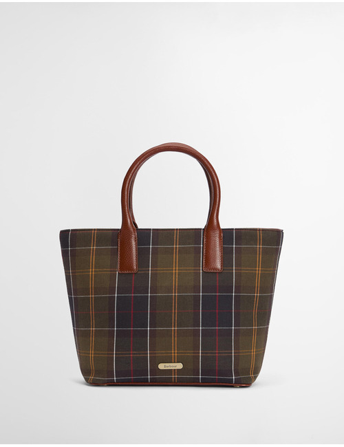 Birch tartan tote bag in classic tartan