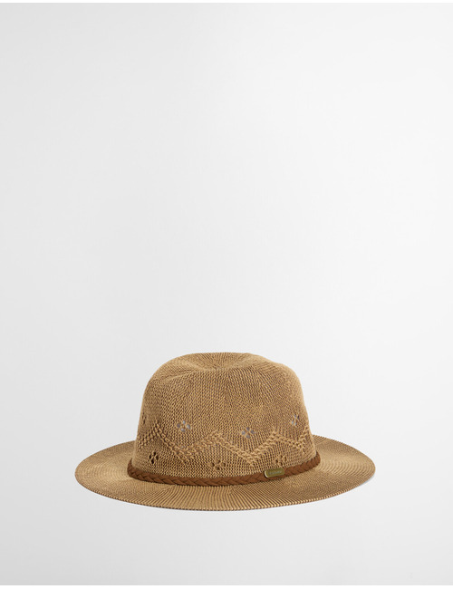 Flowerdale trilby summer hat in trench