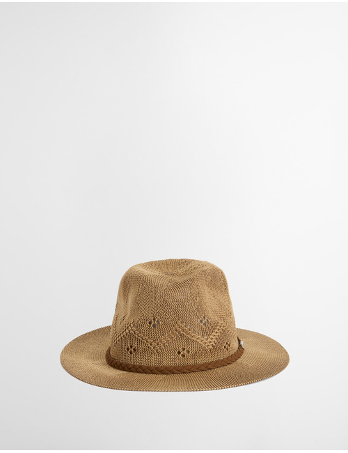 Flowerdale trilby summer hat in trench