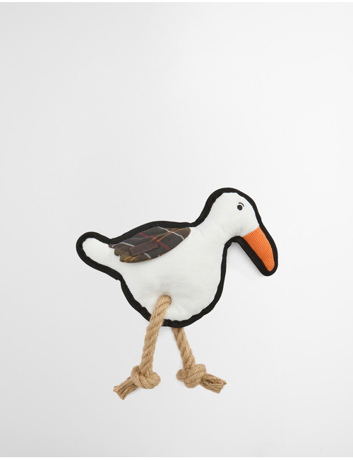 Seabird toy in white