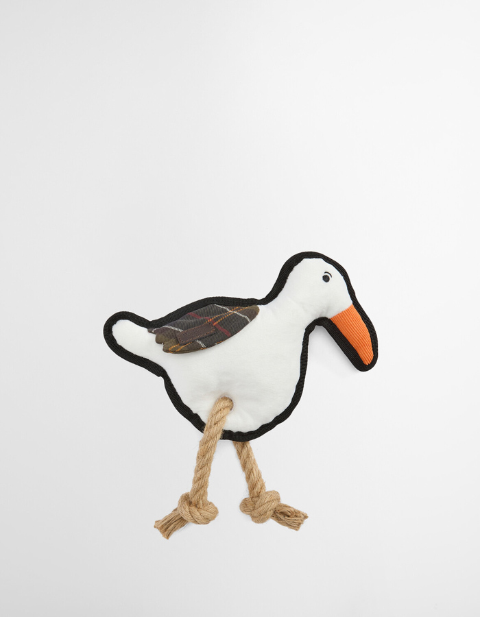 Seabird toy in white