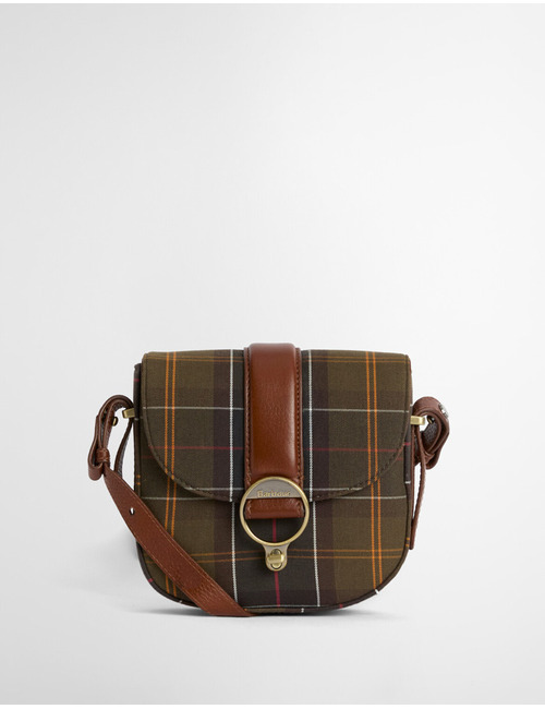 Elm tartan crossbody bag in classic tartan