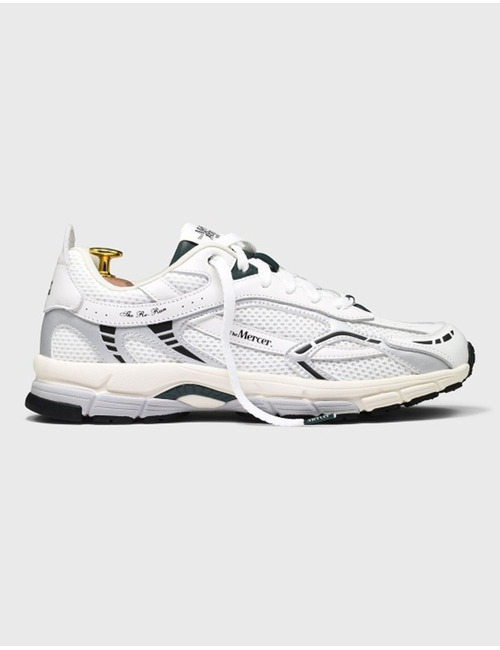 The Re Run sneaker in white silver