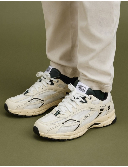 The Re Run classic sneaker in off white