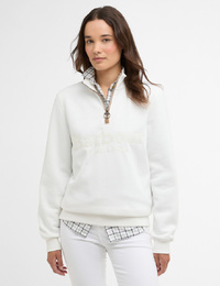 Cynthia half zip sweatshirt in cloud