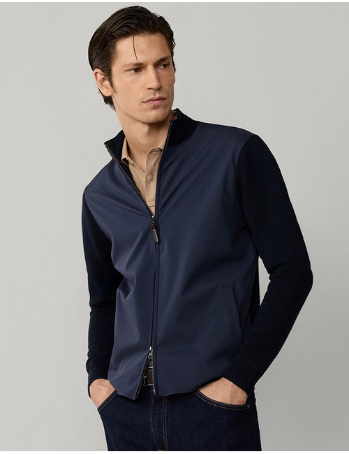 Travel hybrid full zip jacket in old navy