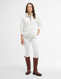 Cynthia half zip sweatshirt in cloud
