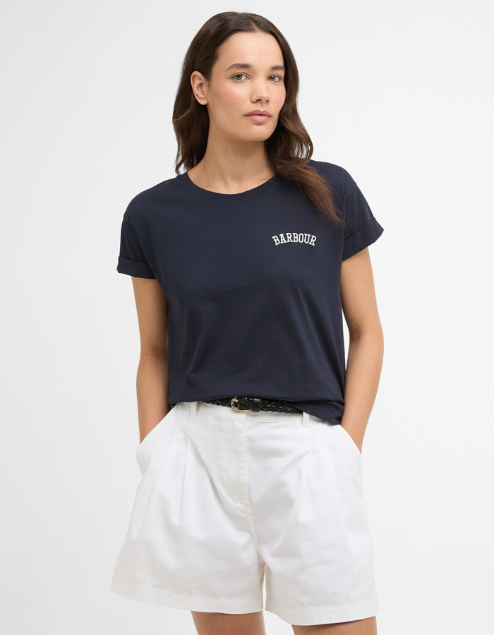 Bede t shirt in navy