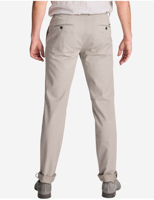 Zilton regular fit broek grijs