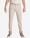 Zilton slim fit broek beige