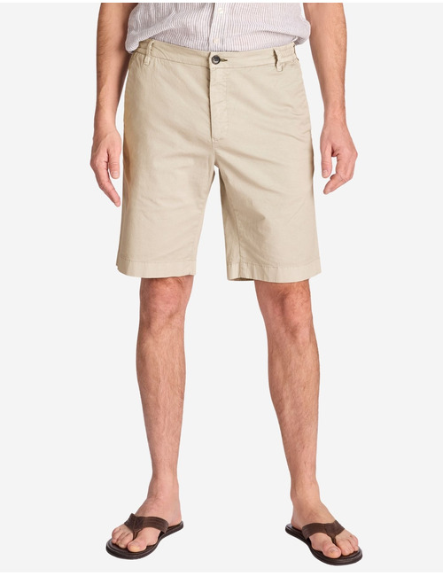 Zilton regular fit bermuda ecru