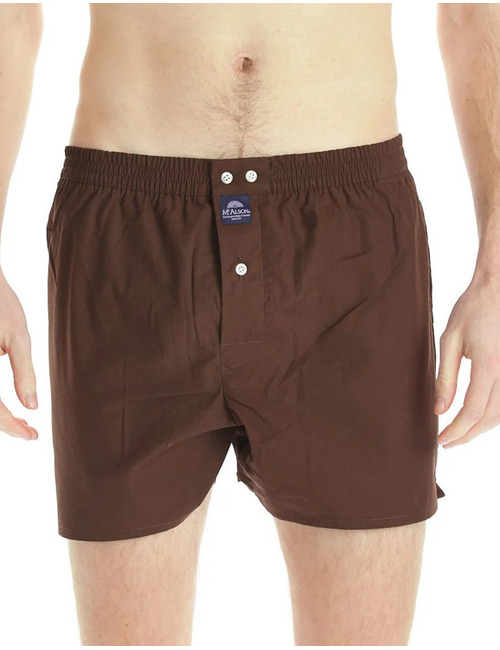Men boxershort Classic brown