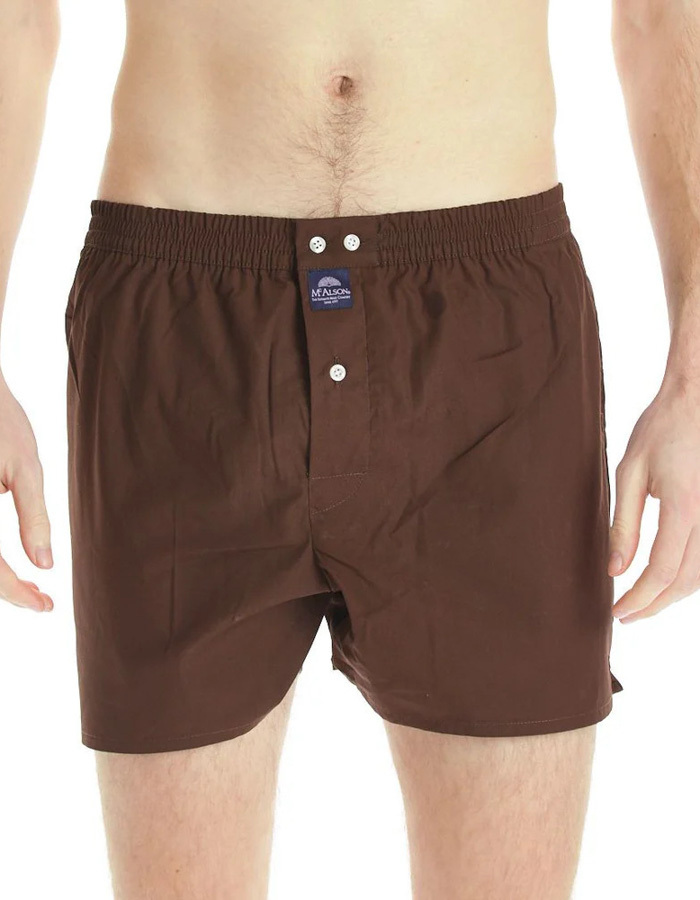 Men boxershort Classic brown