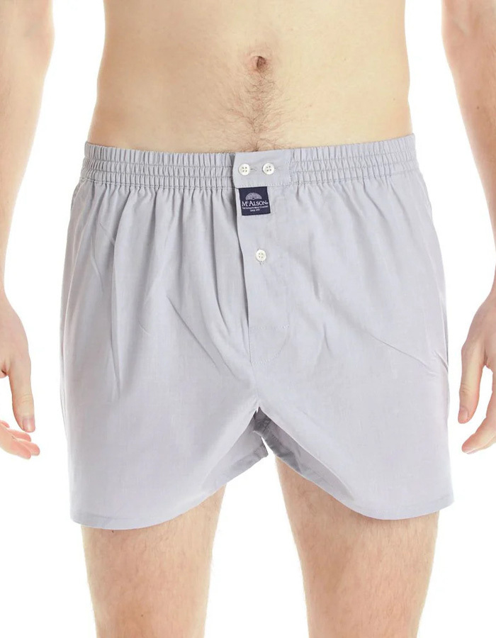 Men boxershort Classic grey