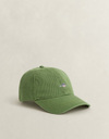 Shield cotton twill cap in herb green