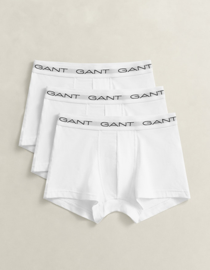 Boxershorts 3 pack in white