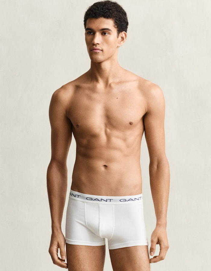 Boxershorts 3 pack in white