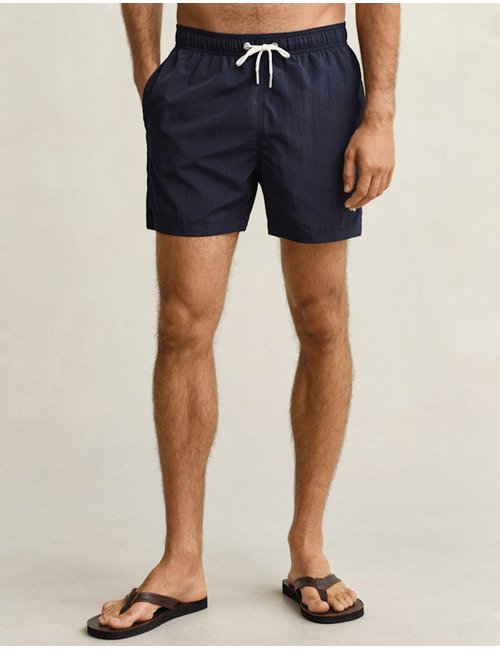 Zwemshort met regular fit in marine