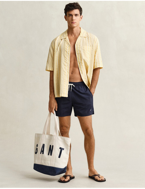 Zwemshort met regular fit in marine