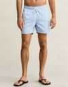 Zwemshort met regular fit in sky blue