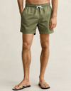 Zwemshort met regular fit in dry herb green