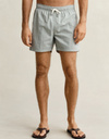 Zwemshort met regular fit in ceramic grey