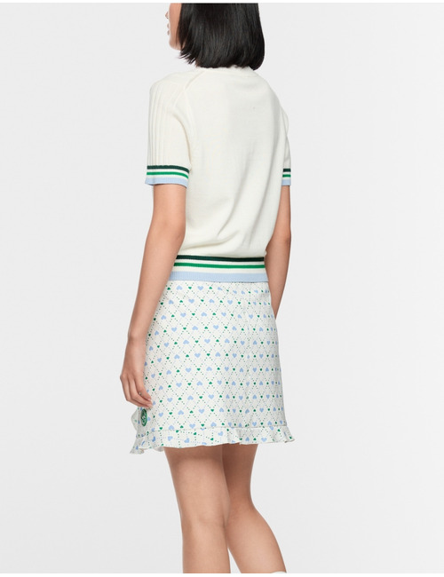 Trui met korte mouwen