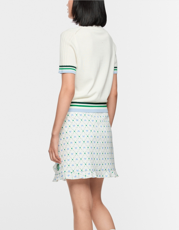 Trui met korte mouwen