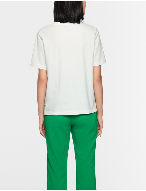 Shirt met struisvogelprint