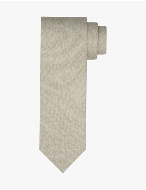 Das met visgraatstructuur in licht zand