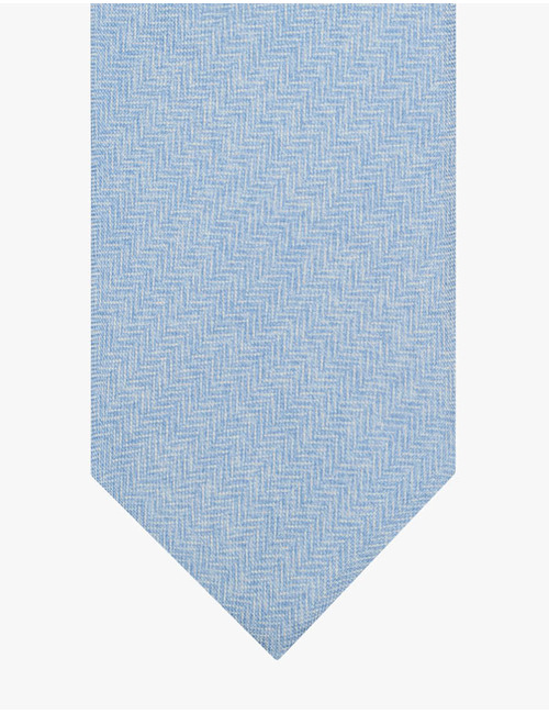 Das met visgraatstructuur in lichtblauw