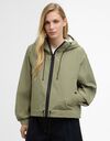 Barbour korte jas met capuchon