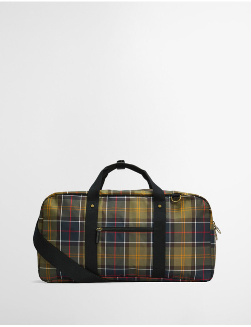 Tas in tartan met schouderriem