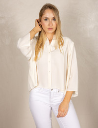 Cropped Shirt Mother Of Pearl