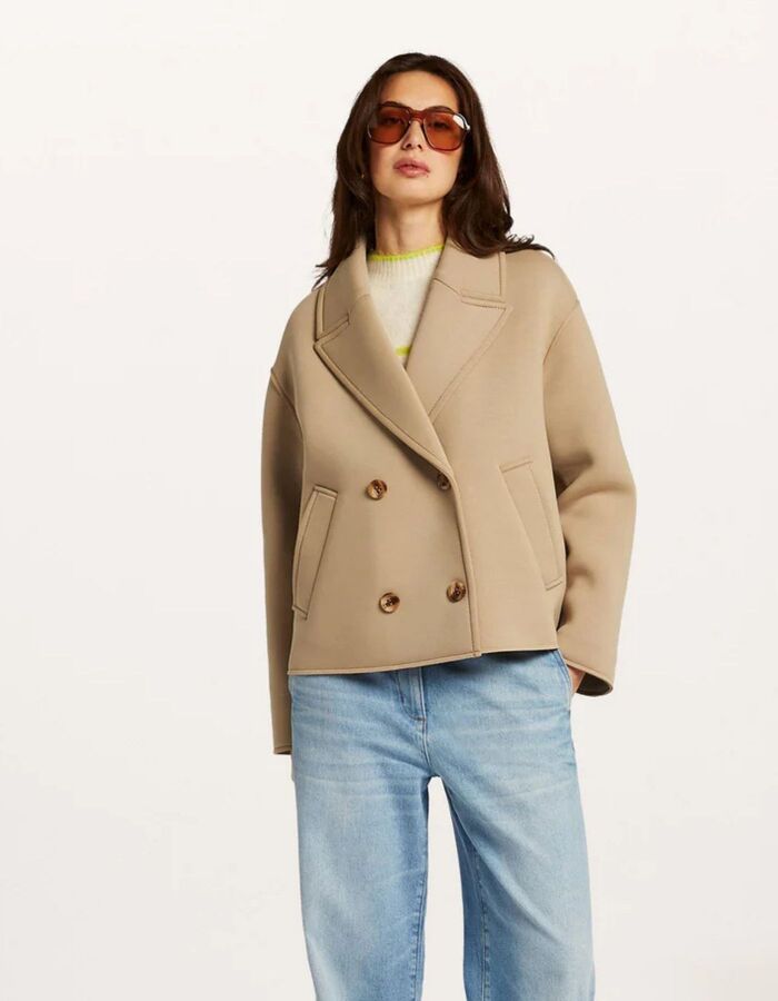 Beaumont bodywarmer camel