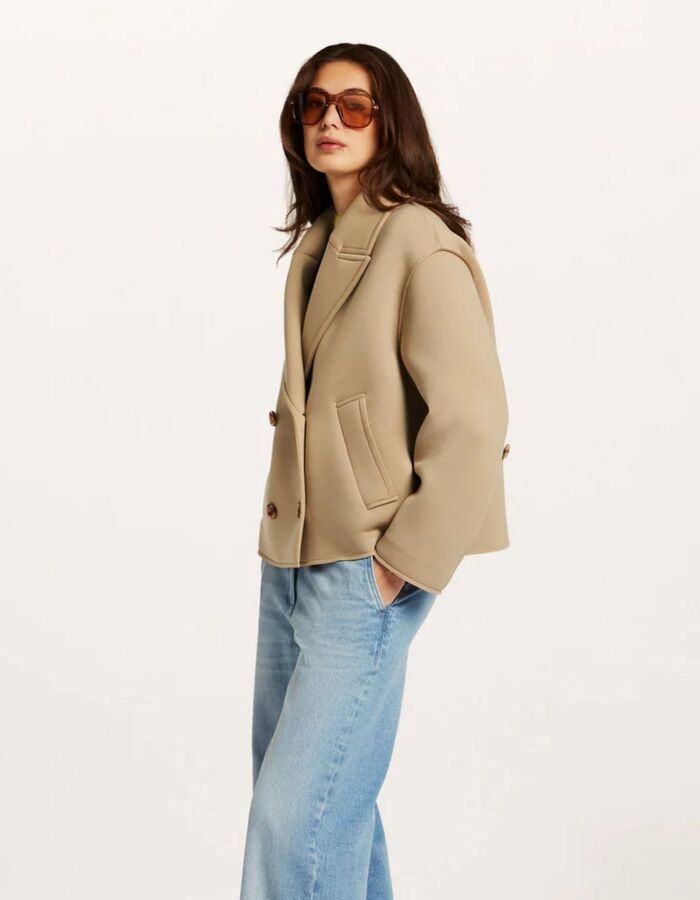 Beaumont bodywarmer camel