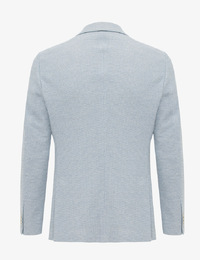 Gentiluomo slim fit blazer blauw