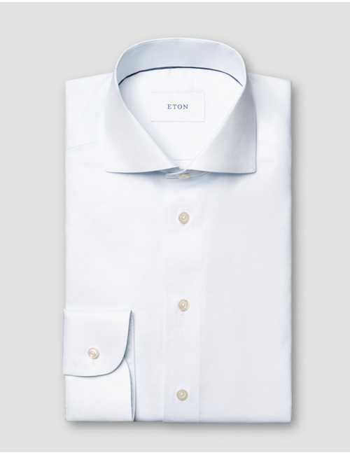 Contemporary fit signature oxford hemd in lichtblauw