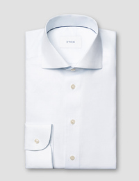 Contemporary fit signature oxford hemd in lichtblauw