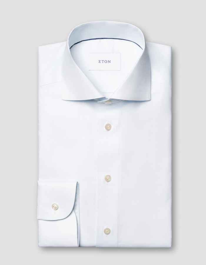 Contemporary fit signature oxford hemd in lichtblauw