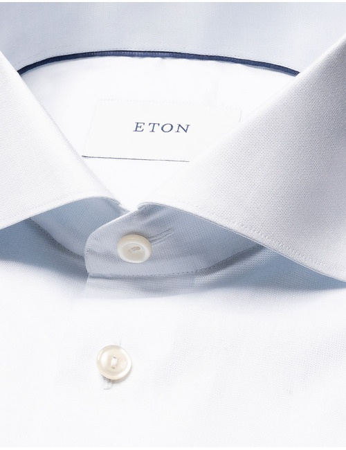 Contemporary fit signature oxford hemd in lichtblauw