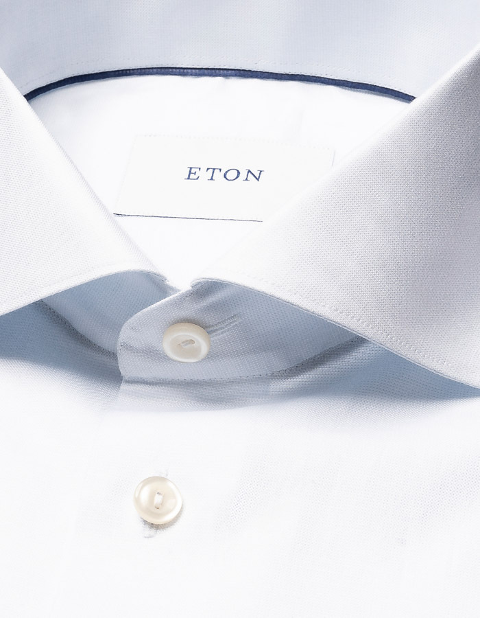 Contemporary fit signature oxford hemd in lichtblauw