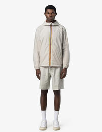 Slim fit omkeerbare waterdichte vest in gerecycleerd nylon