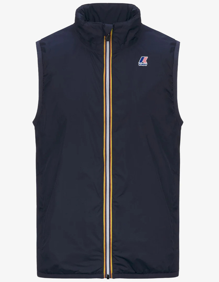 Regular fit packable bodywarmer met PrimaLoft blue depth