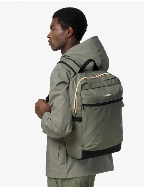 Unisex waterdichte rugzak met laptopvak green lichen